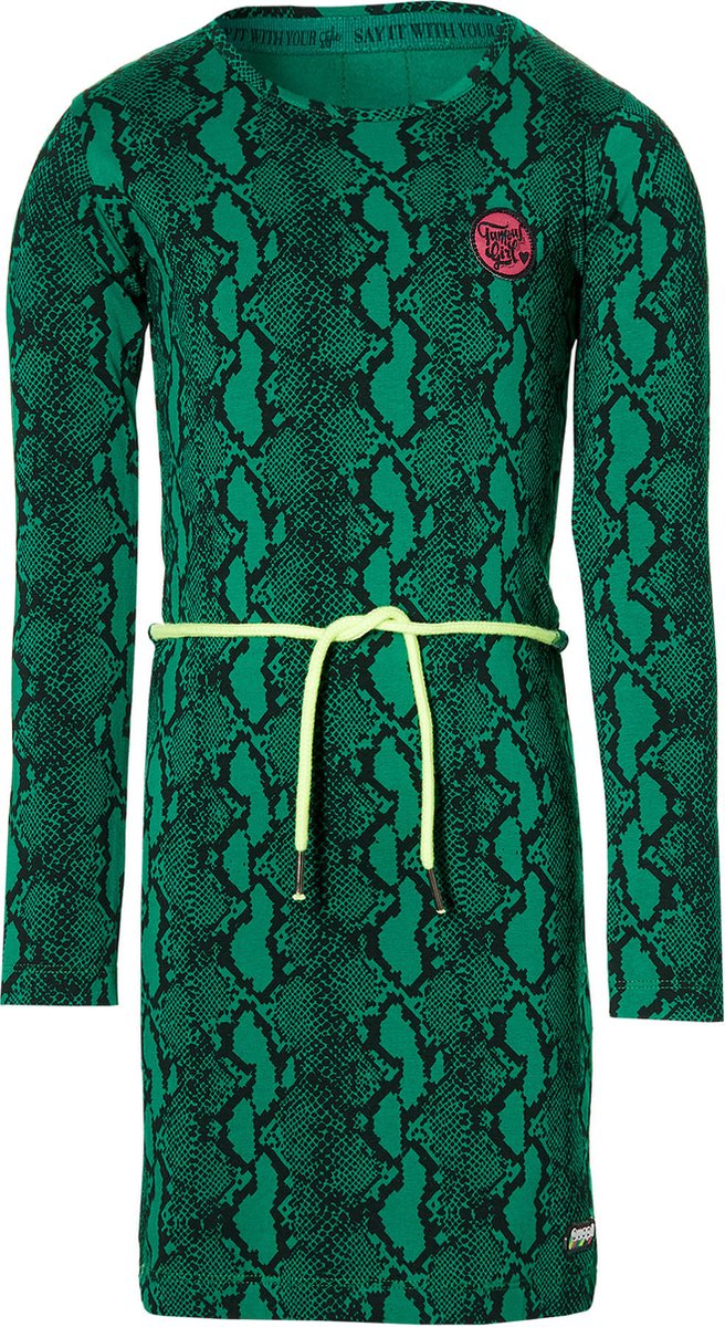 Quapi meisjes jurk Daantje Green Snake