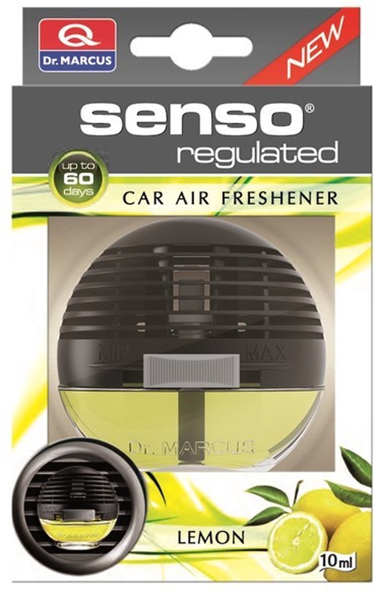Dr. Marcus Senso Regulated auto luchtverfrisser Ocean - 10 ml tot 60 dagen geur