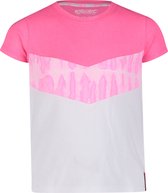4PRESIDENT T-shirt meisjes - Bright Pink - Maat 128 - Meiden shirt