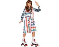 Funidelia | Eleven Stranger Things 4 Kostuum Official Netflix voor vrouwen  Films & Series, Netflix, Eleven, Dustin - Kostuum voor Volwassenen Accessoire verkleedkleding en rekwisieten voor Halloween, carnaval & feesten - Maat S - M - Bruin