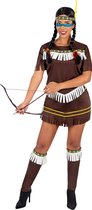 Funidelia | Indiaanse kostuum voor vrouwen  Indianen, Cowboys, Western - Kostuum voor Volwassenen Accessoire verkleedkleding en rekwisieten voor Halloween, carnaval & feesten - Maat XXL - Bruin