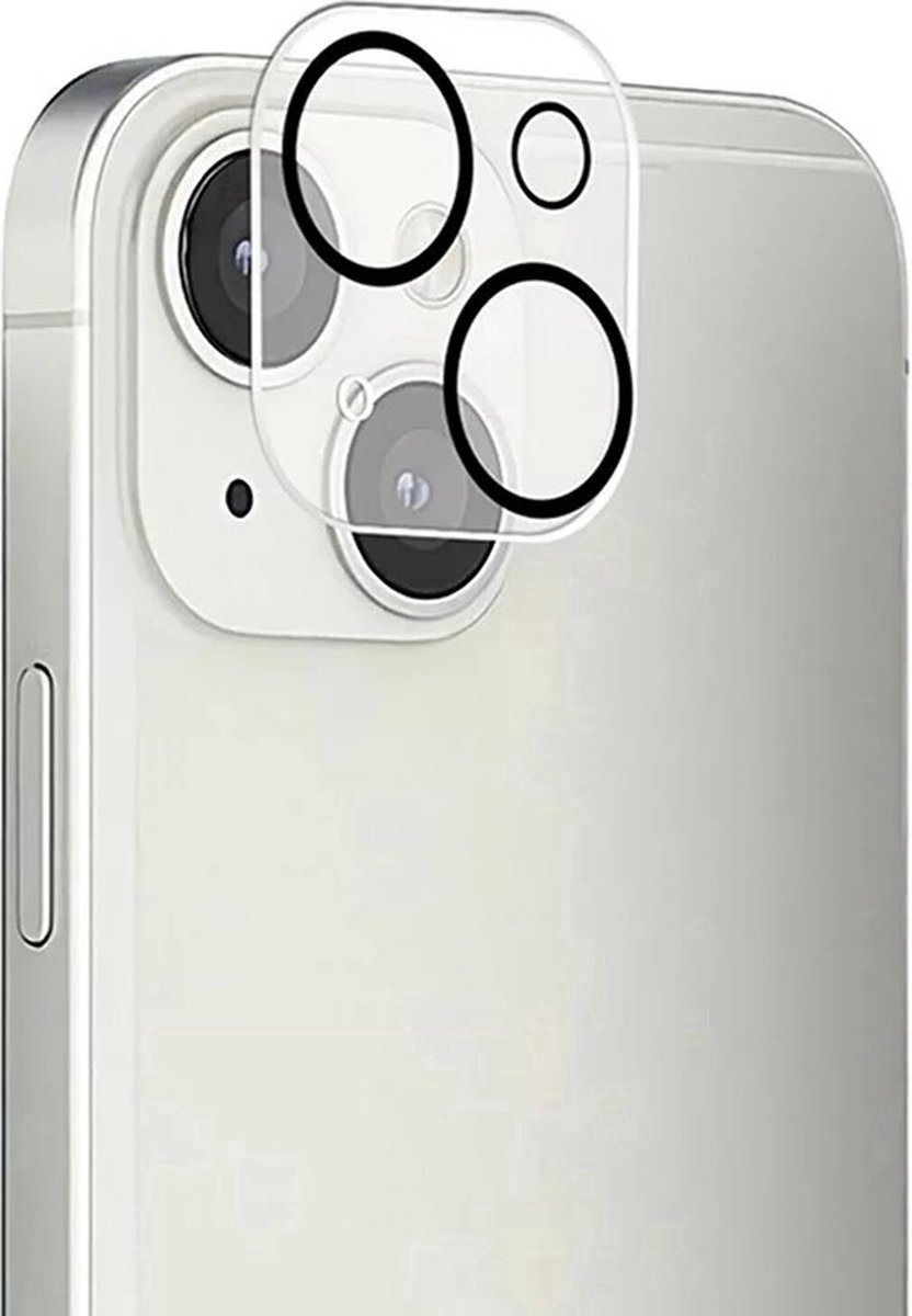 Geschikt voor iPhone 15/ 15 Plus Camera Lens Screen protector - 9H Tempered Glass camera screenprotector beschermglas