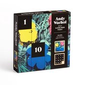 Andy Warhol, Flowers 2-in-1 Sliding Wood Puzzle
