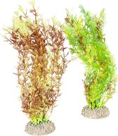 Aqua Della - Aquariumdecoratie - Vissen - Plant Egeria Densa M - Height 25cm Gemengde Kleuren - 1st