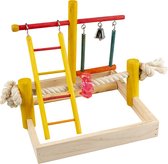 Duvoplus - Speelgoed Voor Dieren - Vogel - Vogelspeeltuin Pino 22,5x22,5x20cm Meerkleurig - 1st