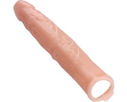 28cm Long Penis Extension Sleeve Blank penis verlenger penis verdikker voor mannen