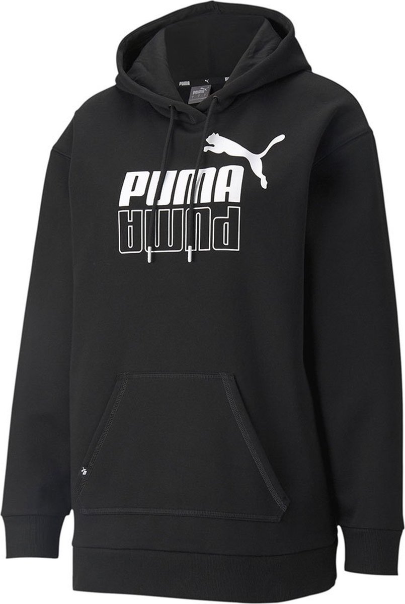 Puma Power Elongated Hoodie XS Vrouw Zwart