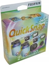 Fujifilm QuickSnap Flash 400- Flash 27 - 2-pack - Wegwerpcamera