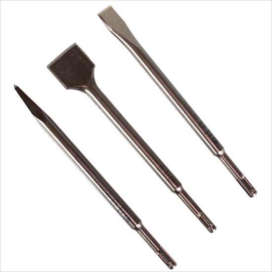 DRAPER D40405 Beitel set SDS 3-delig DRAPER D40405 Beitel set SDS 3-delig