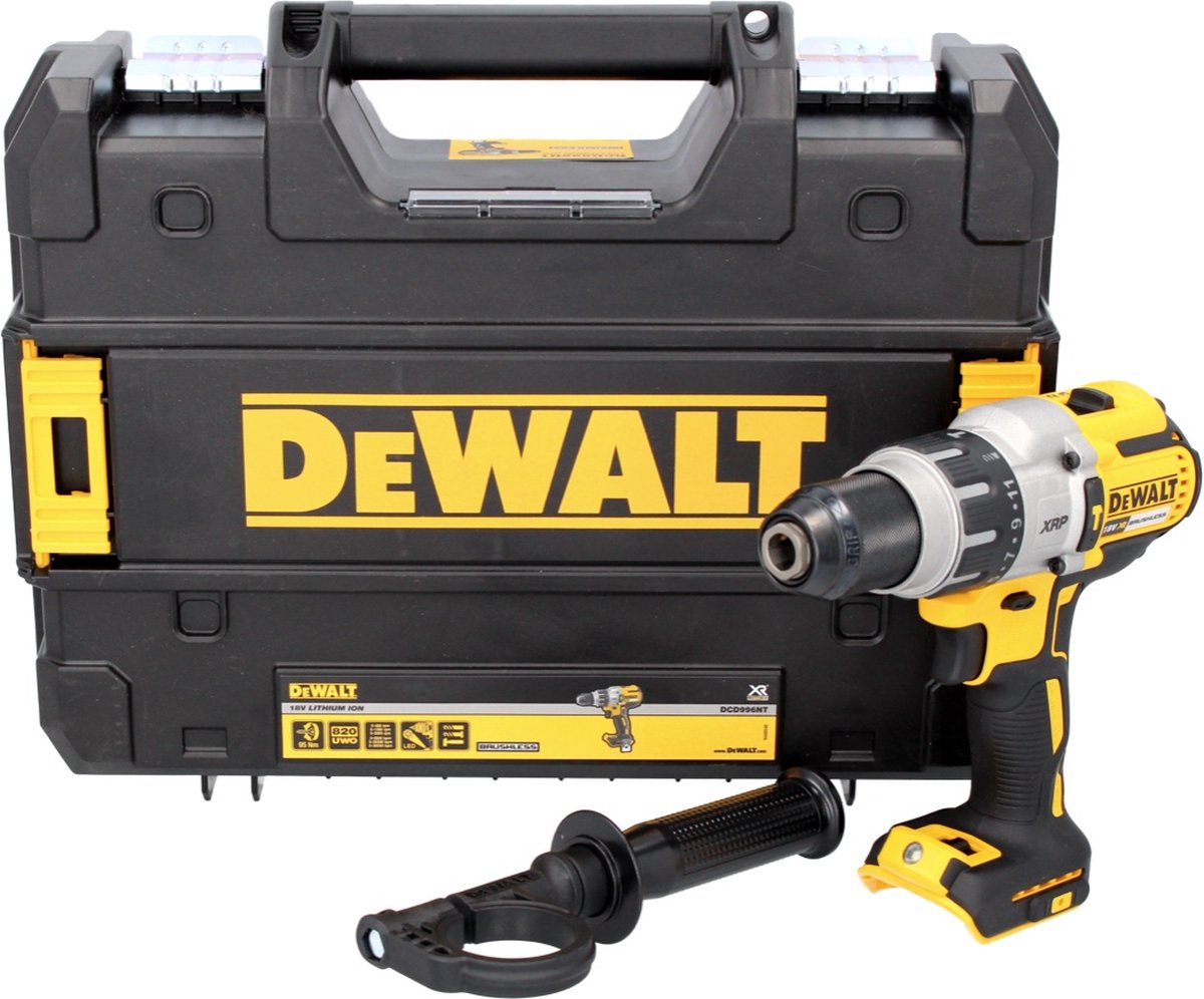 DeWalt DCD996NT 18V klopboormachine - professionele power, compacte uitvoering thumbnail 4