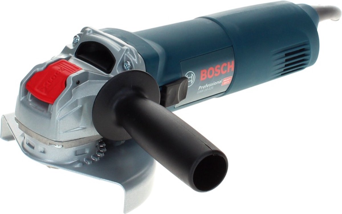 Bosch GWX 18V-10 18V Li-Ion accu X-LOCK haakse slijper body - 125mm - koolborstelloos