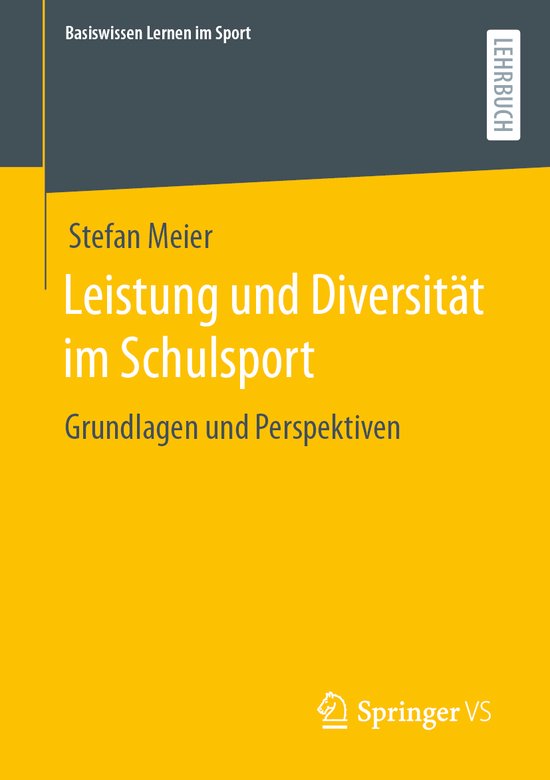Basiswissen Lernen im Sport- Leistung und Diversität im Sch ... - cover