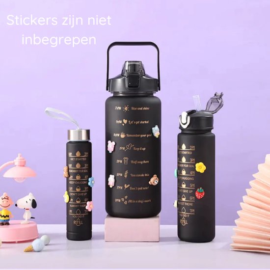 Glazen drinkfles Axis Straw met rietje 470 ml Lifefactory Glazen drinkfles Axis Straw met rietje 470 ml Lifefactory