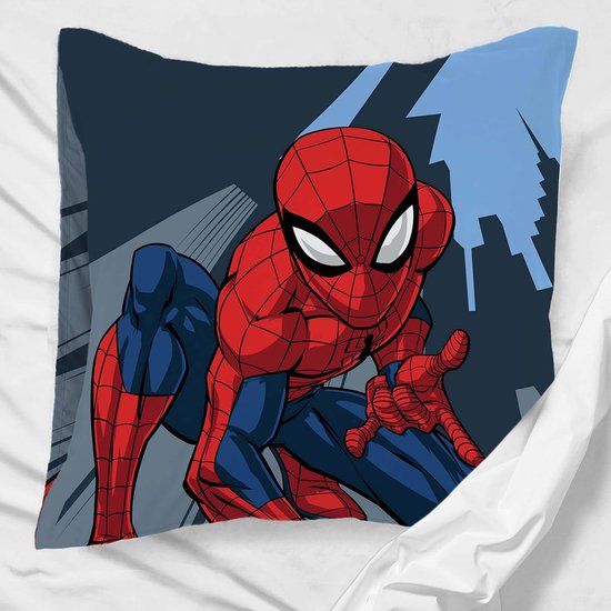 Taie d'oreiller Marvel Spiderman City Streets 100% coton 80 x 80 cm | bol