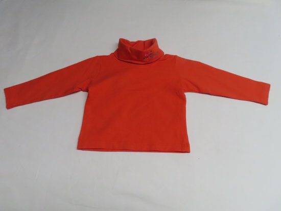Pull - Pull à col roulé - Fille - Orange - Snoopy - 2 ans 86