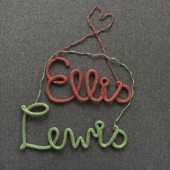 Liesylove - Punniknaam - Naamhanger - babykamer - babyaccessoires - naamslinger- punnik naam — afbeelding 4