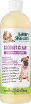 Nature's Specialties - Coconut Clean - Honden En Katten Shampoo - Textuurshampoo Met Zijde Proteïnen - 473ML