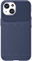 C-multi - Thunder Case - Coque iPhone 15 - Blauw
