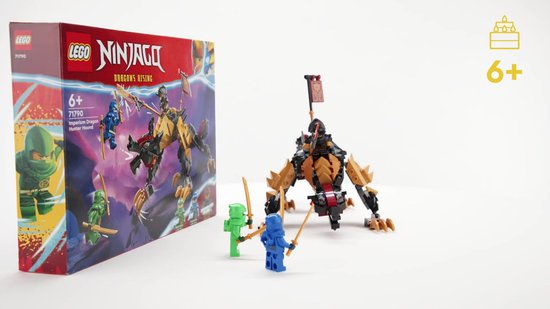 LEGO® NINJAGO 71790 Imperium-drakens kamphund, ninjaleksak med