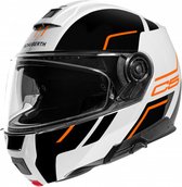Schuberth C5 Master White Orange 3XL - Maat 3XL - Helm