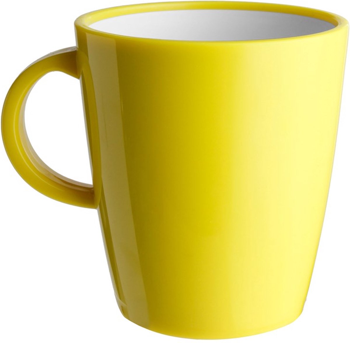 Brunner Hot Mug Geel 30 cl - Hoogwaardig melamine - Breukbestendig