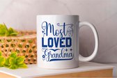 Mug Grand-mère la Most aimée - GrandparentsLove - Cadeau - Cadeau - ProudGrandparents - GrandparentLife - BlessedGrandparents - Grandparents Love - ProudGrandparents - GrandparentLife - GrandparentMoments