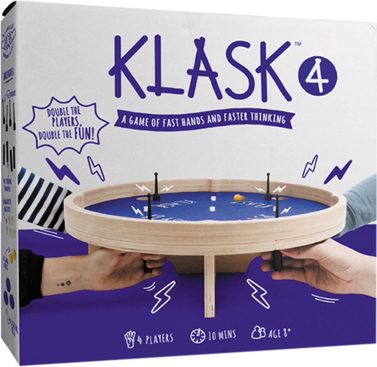 Klask 4 Speler
