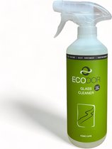 Ecodor EcoGlass - 500ml sprayflacon - Glasreiniger / Ruitenreiniger / Spiegelreiniger - Vegan - Ecologisch - Alcoholvrij