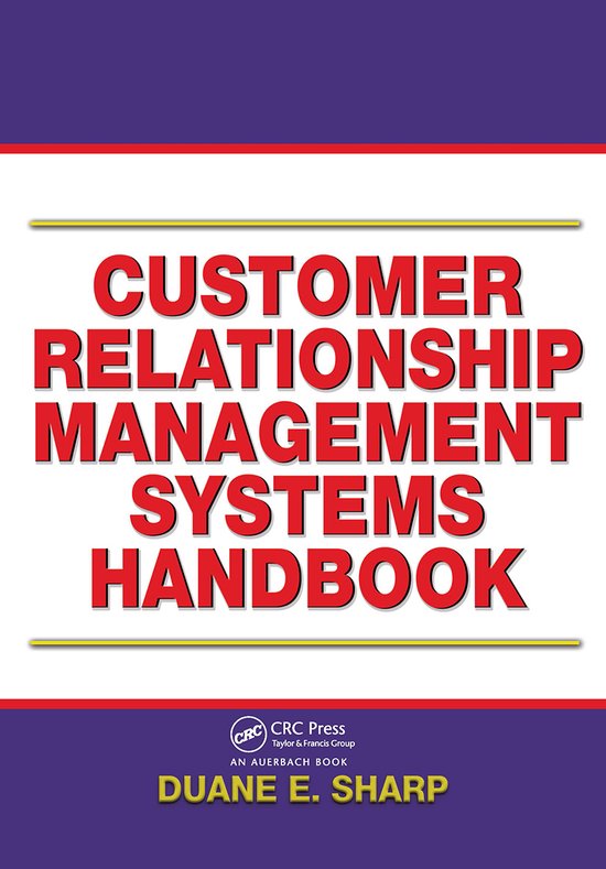Customer Relationship Management Systems Handbook - cover