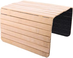 Armleuning Dienblad - Flexibel - Banktafeltje - Organizer - Bank - Hout