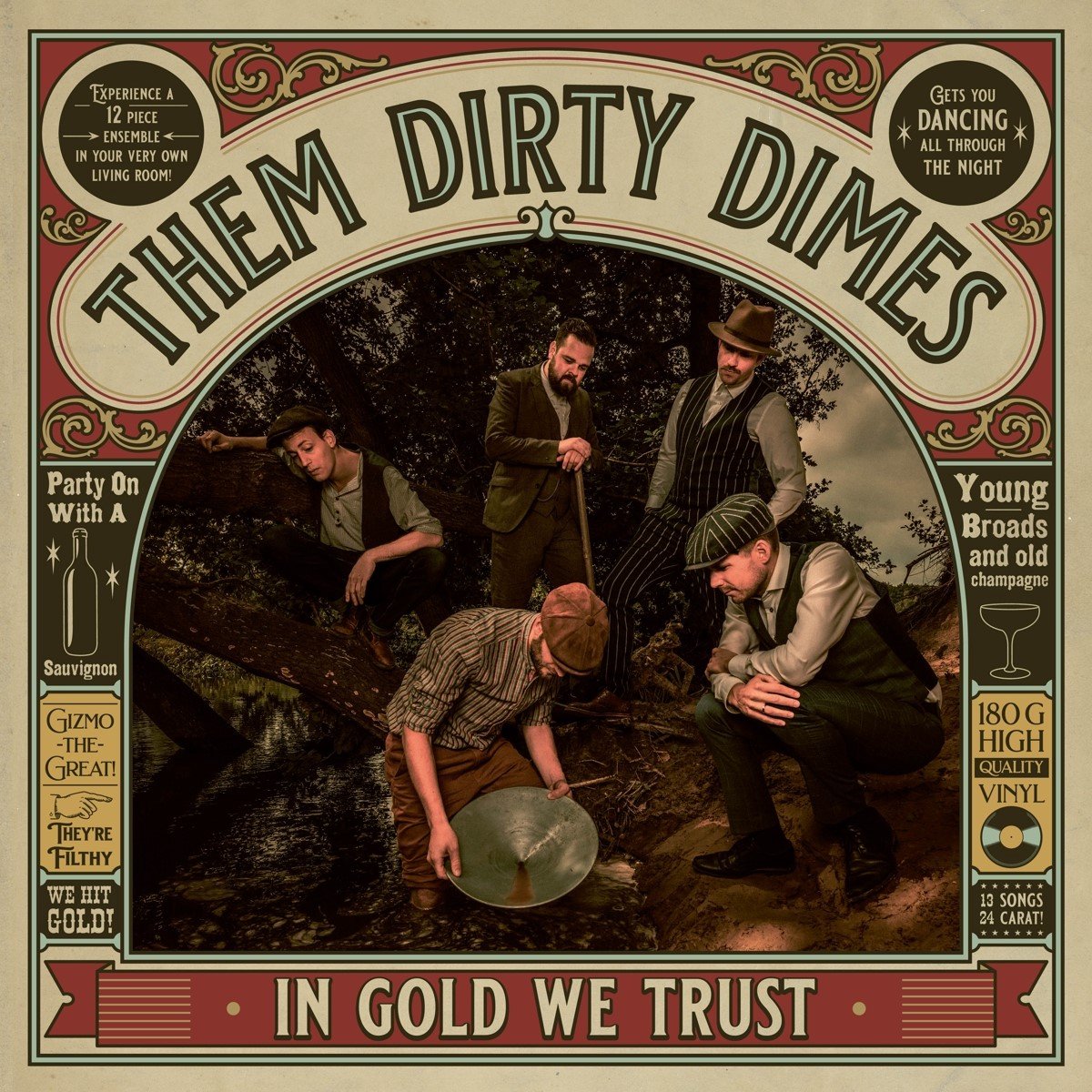 Them Dirty Dimes - In Gold We Trust (LP) (Limited Edition)
