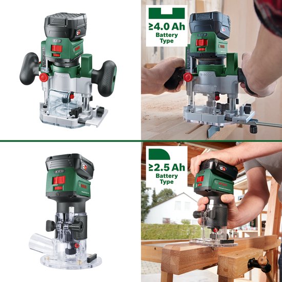 Bosch AdvancedTrimRouter 18V-8 Bovenfrees - Accu freesmachine (excl. accu en lader)