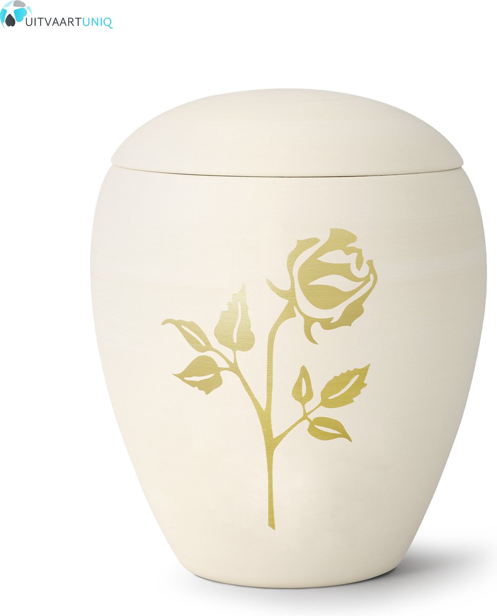 Siena roos urn - Keramiek