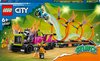 foto van LEGO City Stuntz Stunttruck & Ring of Fire-uitdaging Set - 60357