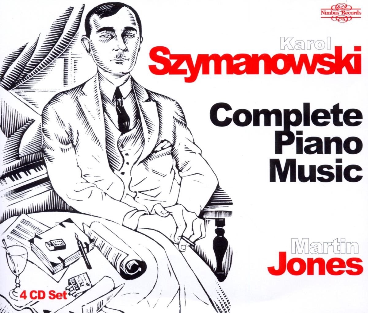 Martin Jones - Szymanowski: Complete Piano Music (4 CD)