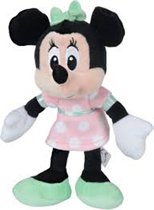Minnie Mouse (Witte Stippen) Disney Junior Pluche Knuffel 20 cm {Mickey Mouse Plush Toy | Speelgoed knuffelpop knuffeldier voor kinderen baby jongens meisjes}