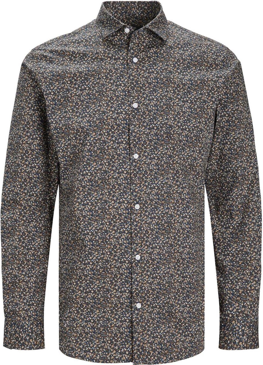 JACK & JONES Stretch Shirt Für Herren – Langärmlig, Lässiges Hemd Für Den Alltag
