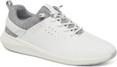 Suecos Chaussures Day taille 38 - blanc-gris - confortables - respirantes - aérées - amortissantes - hydrofuges - lacets réglables - semelle antidérapante