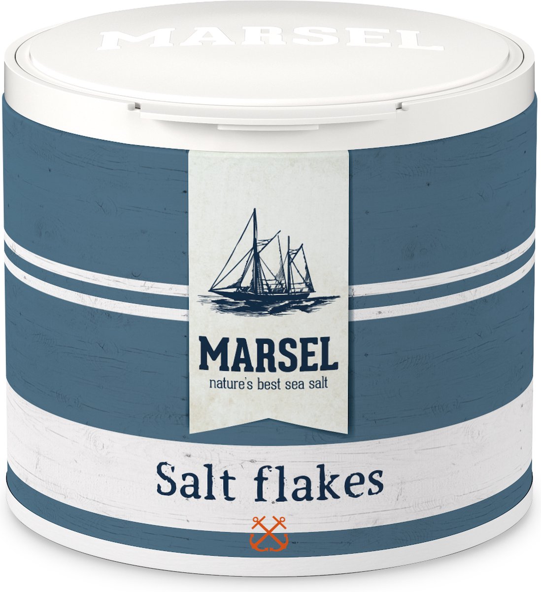 Goedkoopste 16x Marsel Fleur De Sel Karton 125gr - Keukenzout - Marsel Zout - culinair zout - zeezout