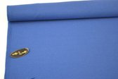 Fijne boordstof koningsblauw 1 meter - modestoffen voor naaien - stoffen