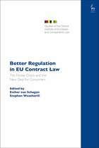 Better Regulation in EU Contract Law The Fitness Check and the New Deal for Consumers Studies of the Oxford Institute of European and Comparative Law
