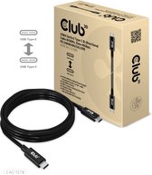 Club3D Kabel USB 4 Typ C PD 240W / 8K / 40Gbps 2m St/St retail