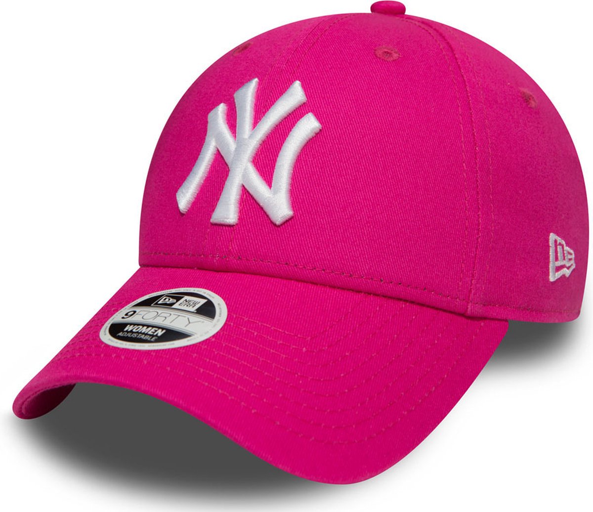 New Era Caps New Era 9forty New York Yankees Baseball Cap Grey Pink, $18, Village Hats