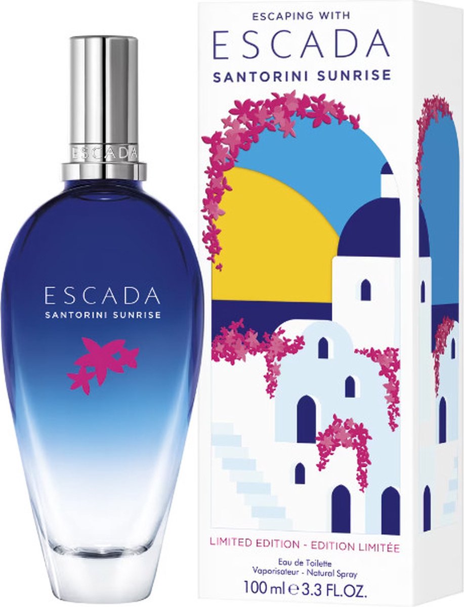 Damesparfum Escada EDT Beperkte editie 100 ml Santorini Sunrise