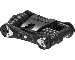 Lezyne Multi Tool Rap II 19 Co2 - Lichtgewicht - Gereedsschap set fiets - Multi tool voor fietsen - Aluminium - Zwart