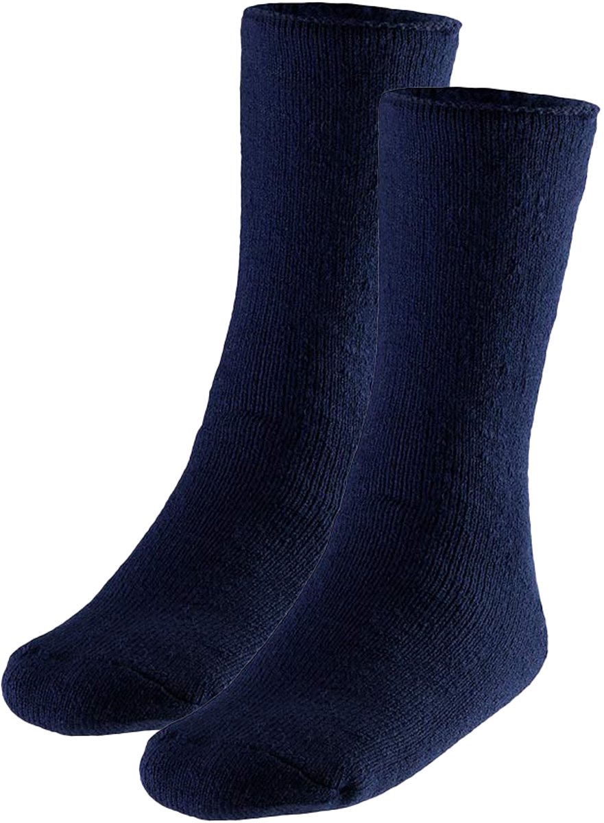 Heatkeeper - Thermo sokken heren - 41/46 - Marine Blauw - 1-Paar - Thermo sokken man