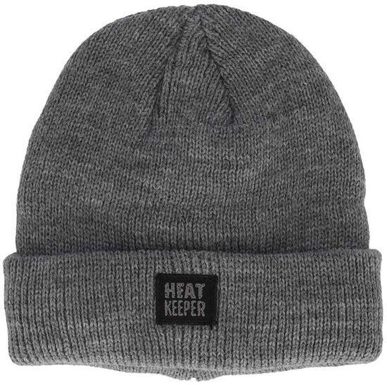 Heatkeeper - Thermo Muts Kind - Wind/Waterdicht - Grijs - 9/12 Jaar - 1-Stuk - Muts jongen