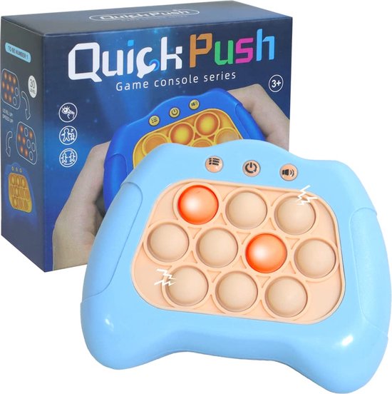 Pop-it Quickpush Oranje - Électronique - Jeu Pop-it - Entraîneur de mémoire  - Test des
