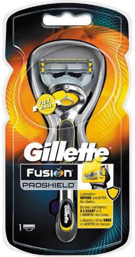 Gillette Fusion Proshield met Flexball Scheermes