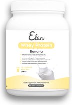Elan Whey Protein Banaan - 900 gram - inclusief lactase enzym